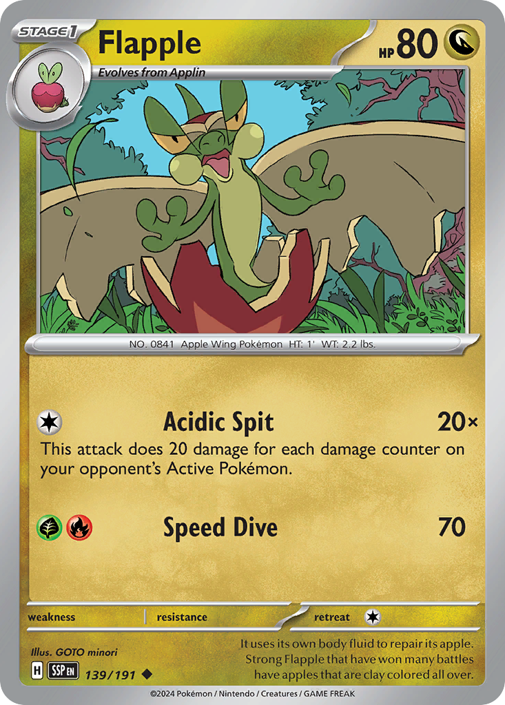 Flapple — SV08: Surging Sparks #139/191