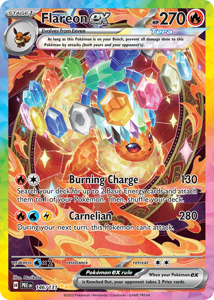 Flareon ex — SV: Prismatic Evolutions #146/131