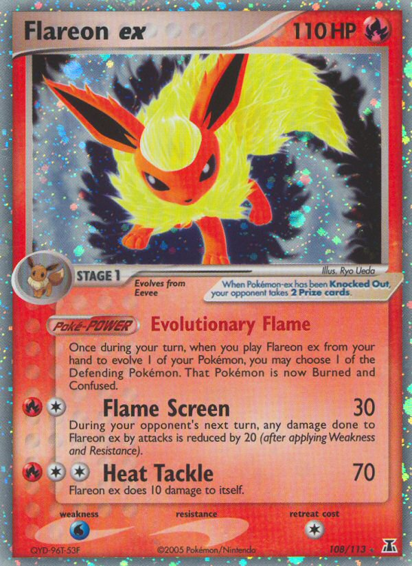 Flareon ex — World Championship Decks #108/113