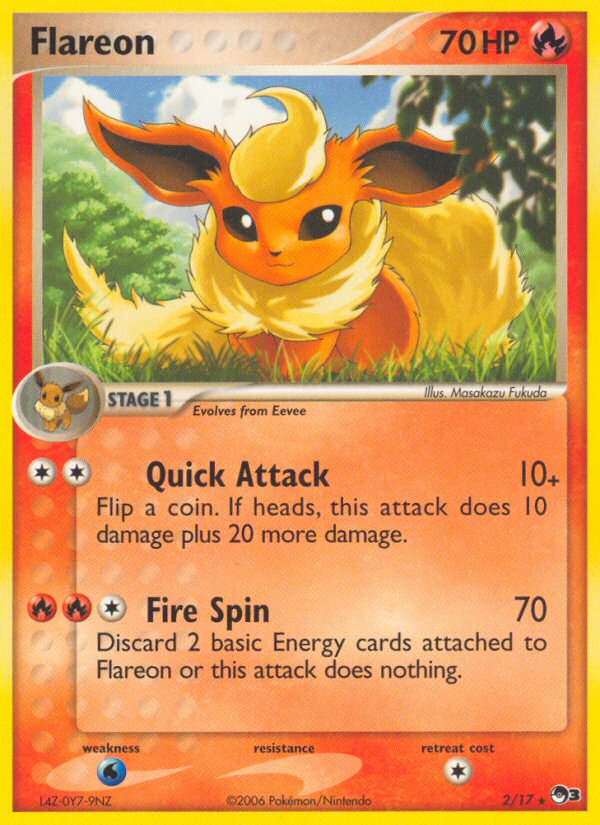 Flareon — POP Series 3 #002/017