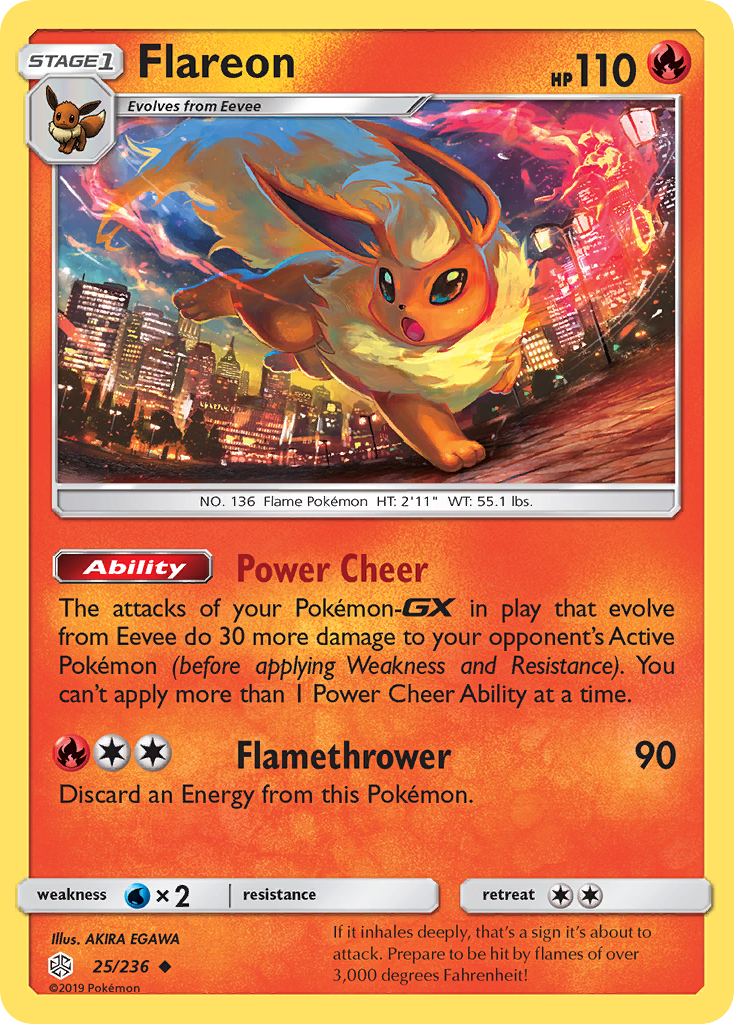 Flareon — SM - Cosmic Eclipse #25/236