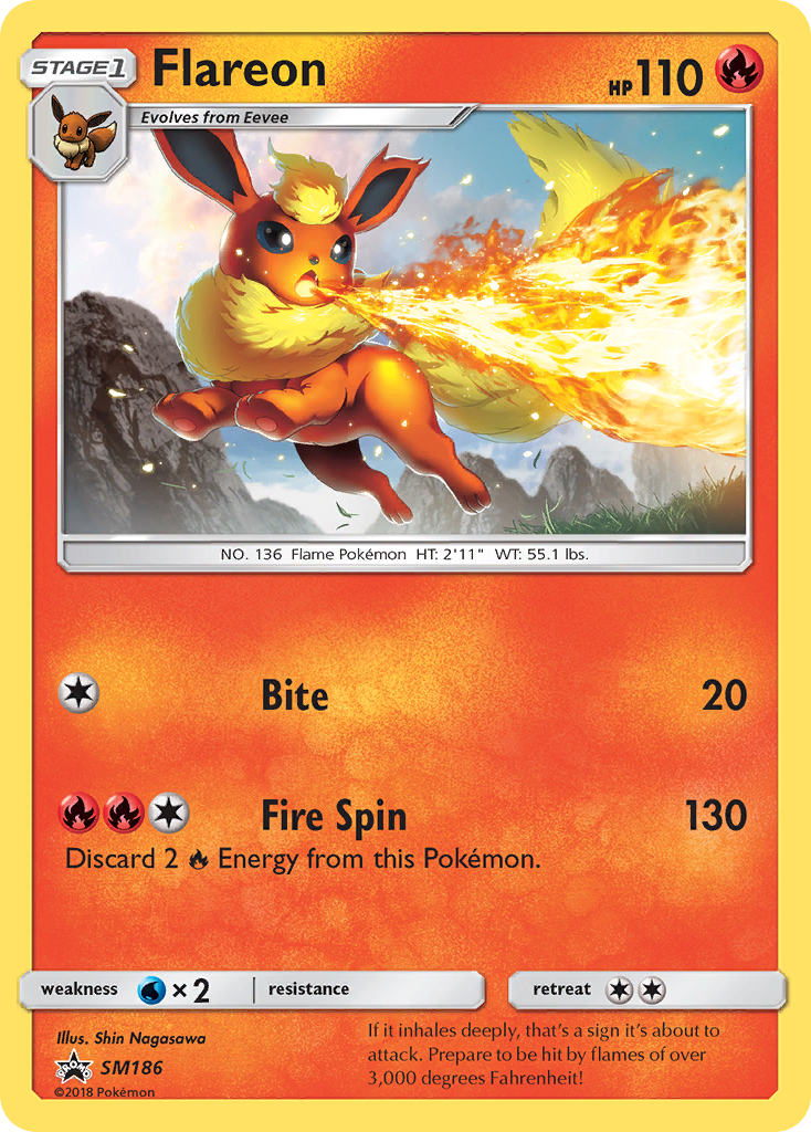 Flareon — SM Promos #SM186