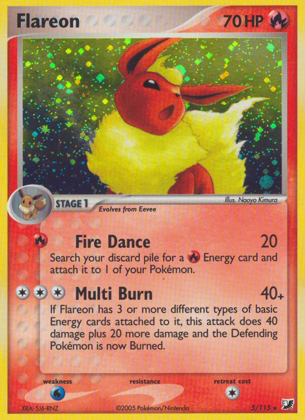 Flareon — Unseen Forces #5/115