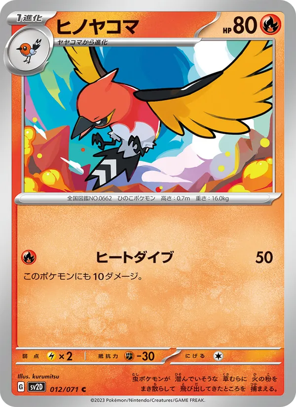 Fletchinder — SV2D: Clay Burst #012/071