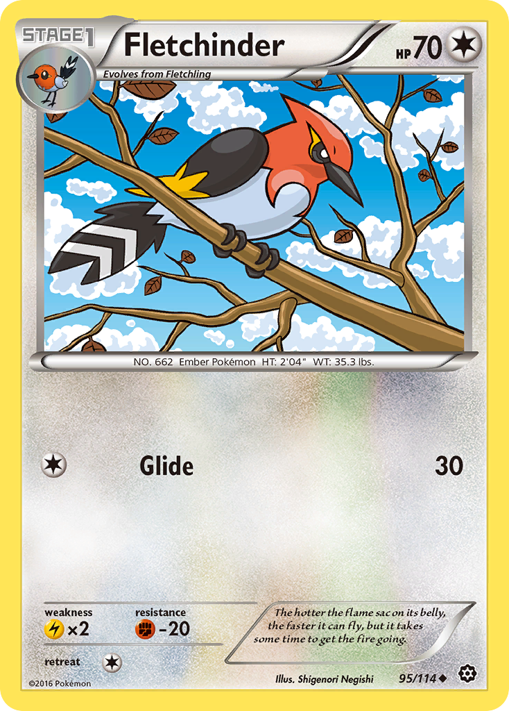 Fletchinder — XY - Steam Siege #95/114