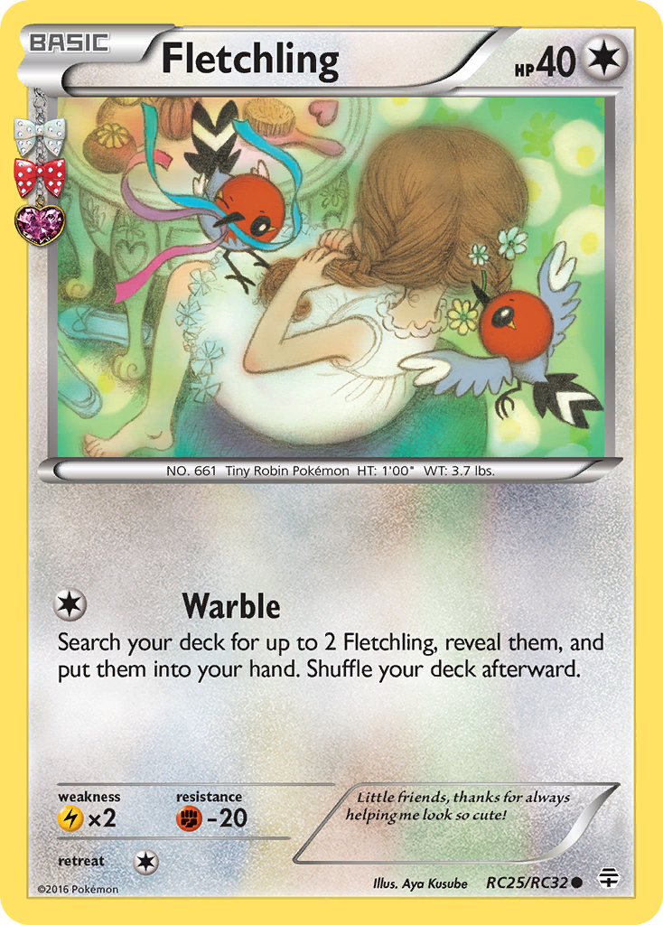 Fletchling — Generations: Radiant Collection #RC25/RC32