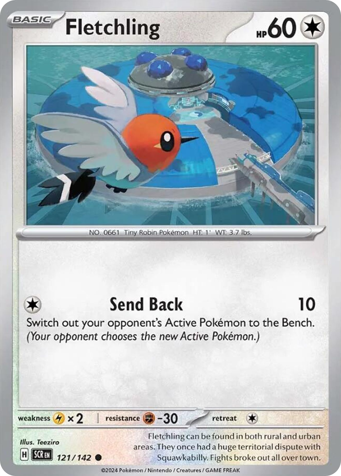 Fletchling — SV07: Stellar Crown #121/142