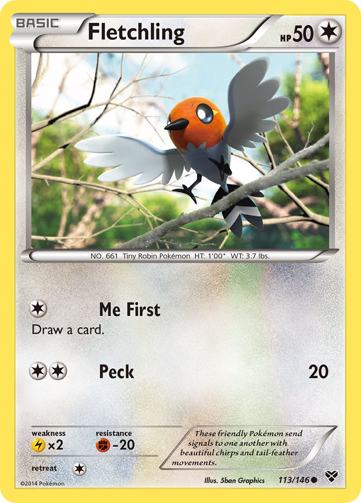Fletchling — XY Base Set #113/146