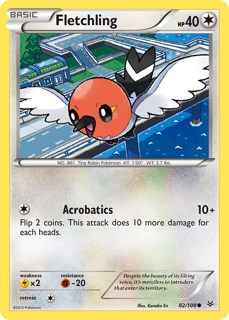 Fletchling — XY - Roaring Skies #82/108