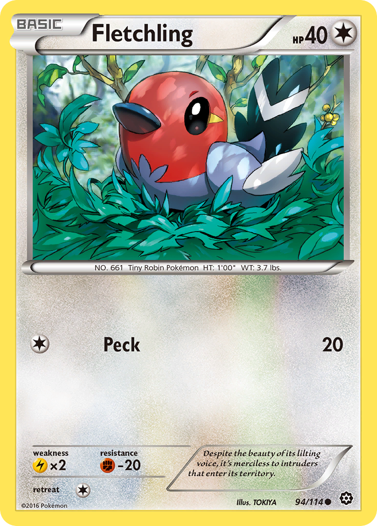 Fletchling — XY - Steam Siege #94/114