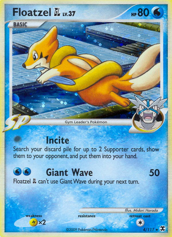 Floatzel GL — Rising Rivals #4/111