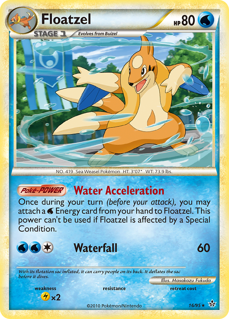 Floatzel — Unleashed #16/95