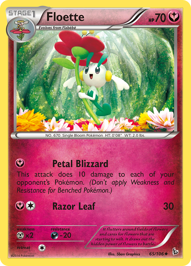 Floette (65) — XY - Flashfire #65/106