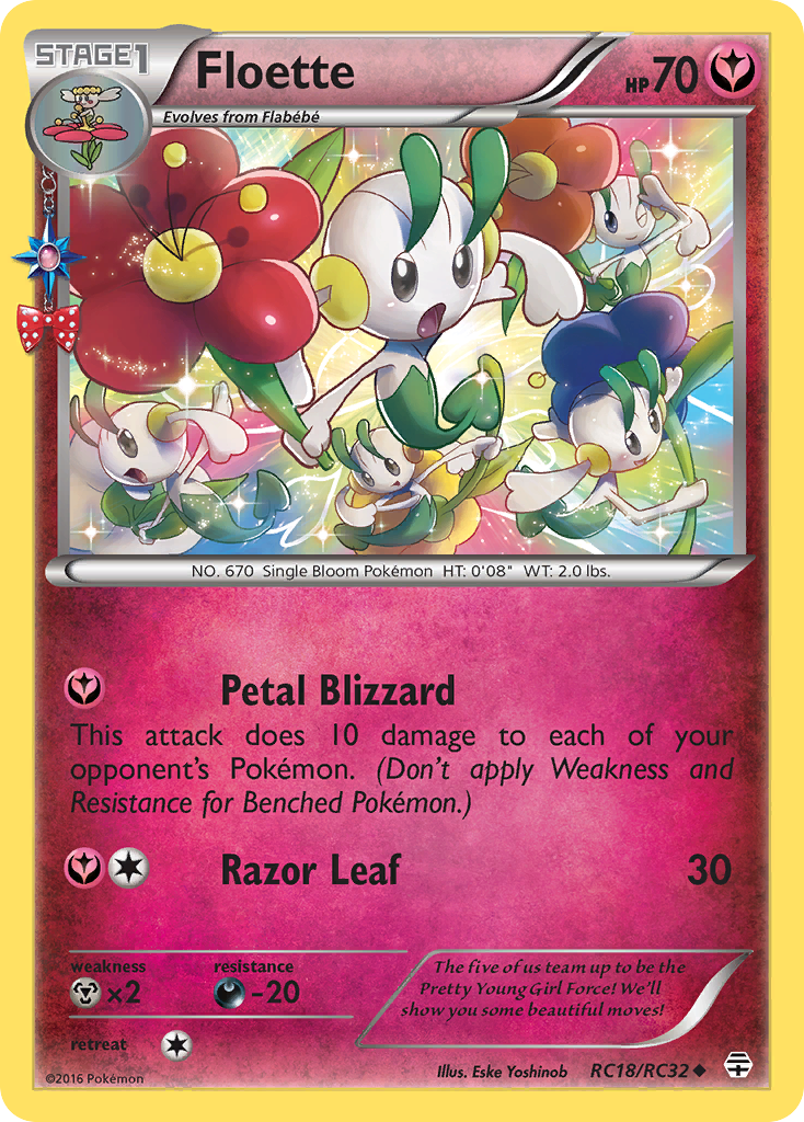 Floette — Generations: Radiant Collection #RC18/RC32