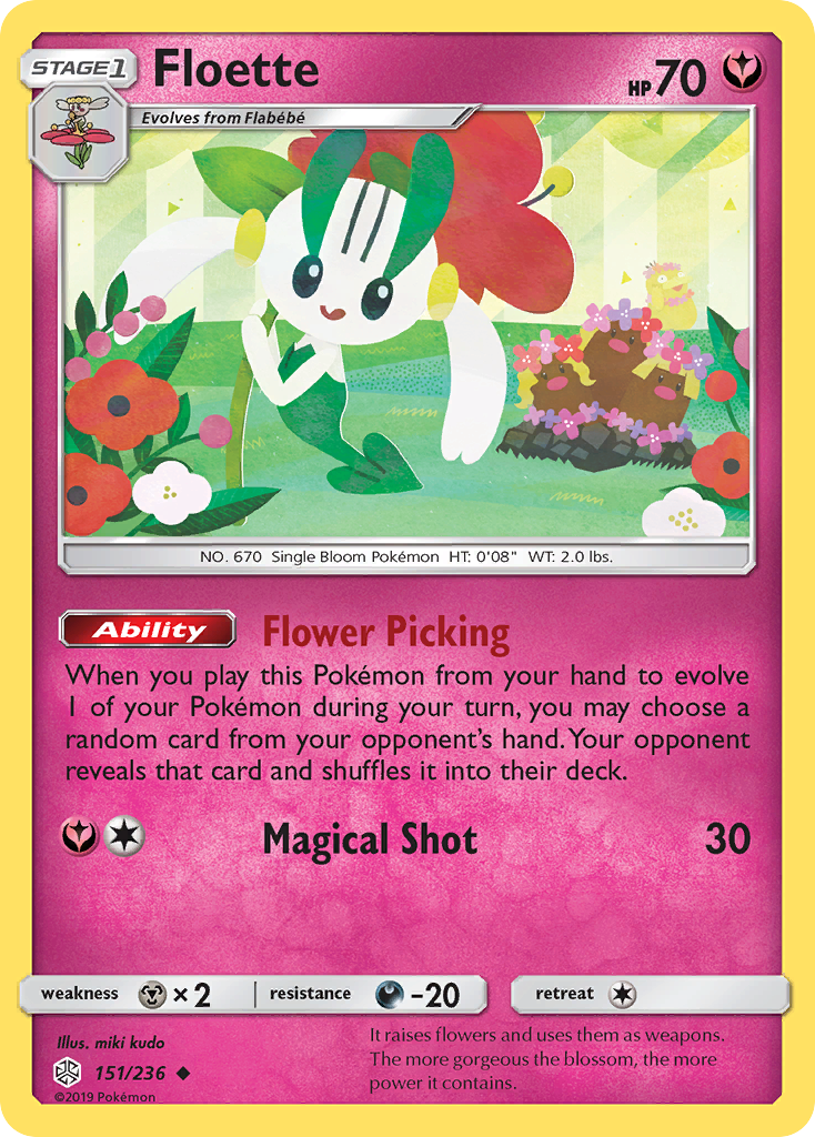 Floette — SM - Cosmic Eclipse #151/236