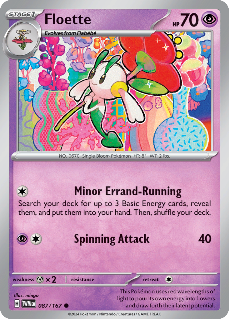 Floette — SV06: Twilight Masquerade #087/167