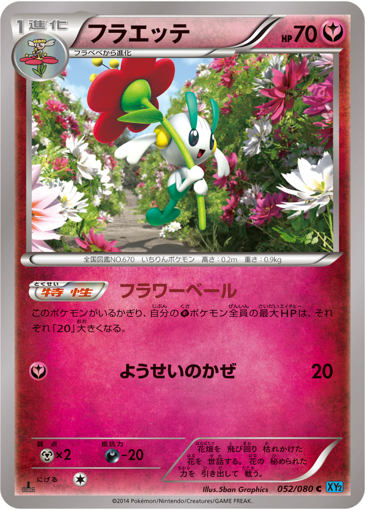 Floette — XY2: Wild Blaze #052/080