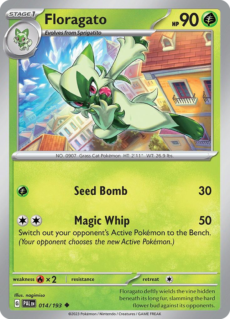Floragato — SV02: Paldea Evolved #014/193