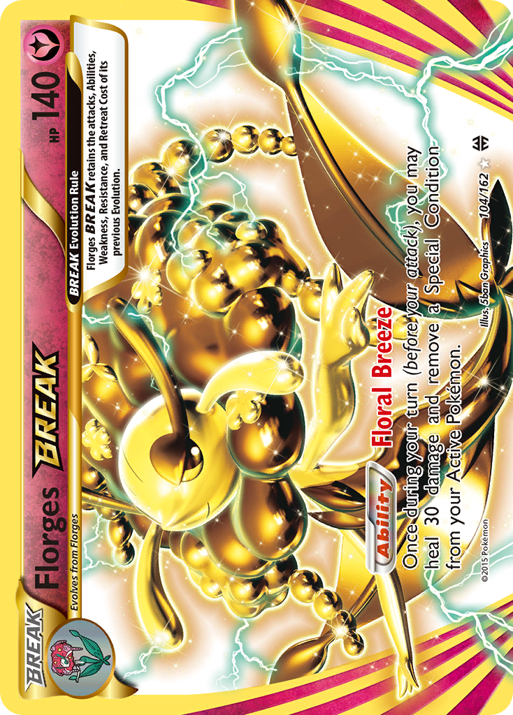 Florges BREAK — XY - BREAKthrough #104/162