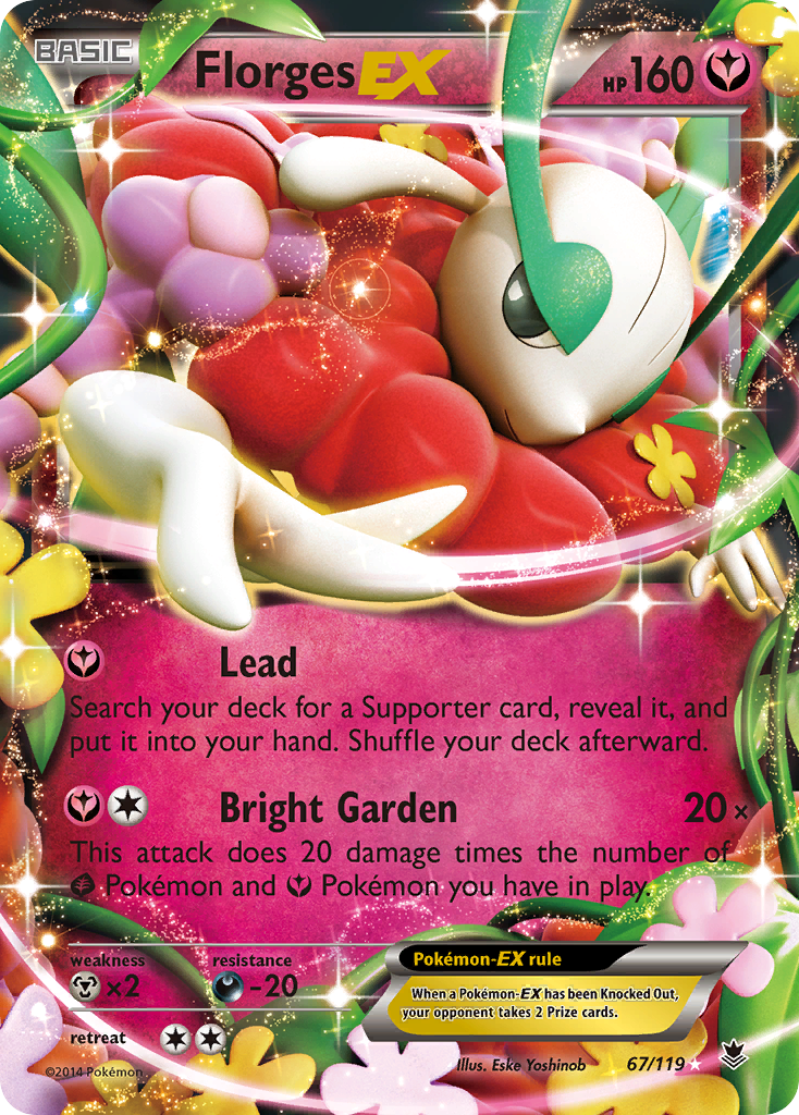Florges EX — XY - Phantom Forces #67/119
