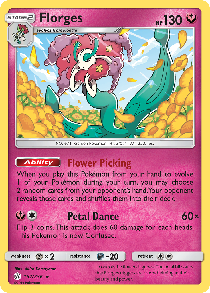 Florges — SM - Cosmic Eclipse #152/236
