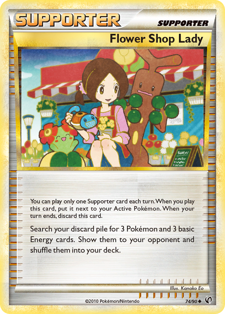 Flower Shop Lady — Undaunted #74/90