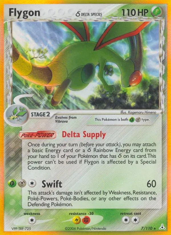 Flygon (Delta Species) — Holon Phantoms #7/110