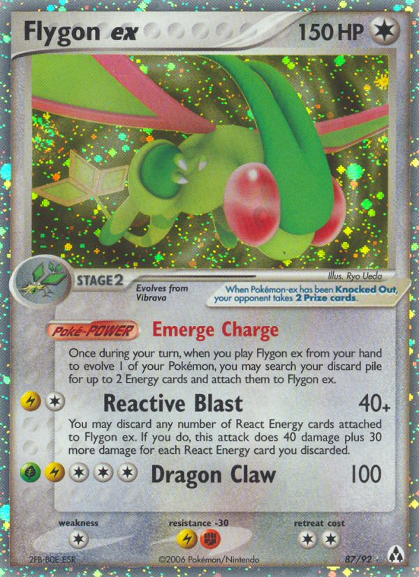 Flygon ex — Legend Maker #87/92