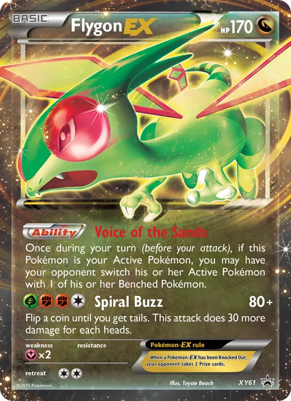 Flygon EX — XY Promos #XY61