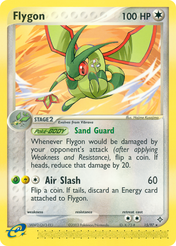 Flygon — League & Championship Cards #015/097