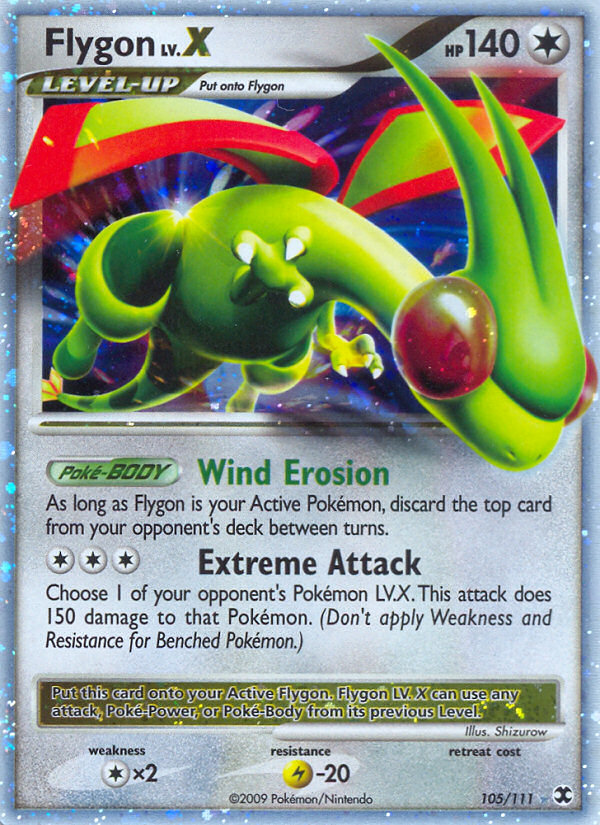 Flygon Lv.X — Rising Rivals #105/111