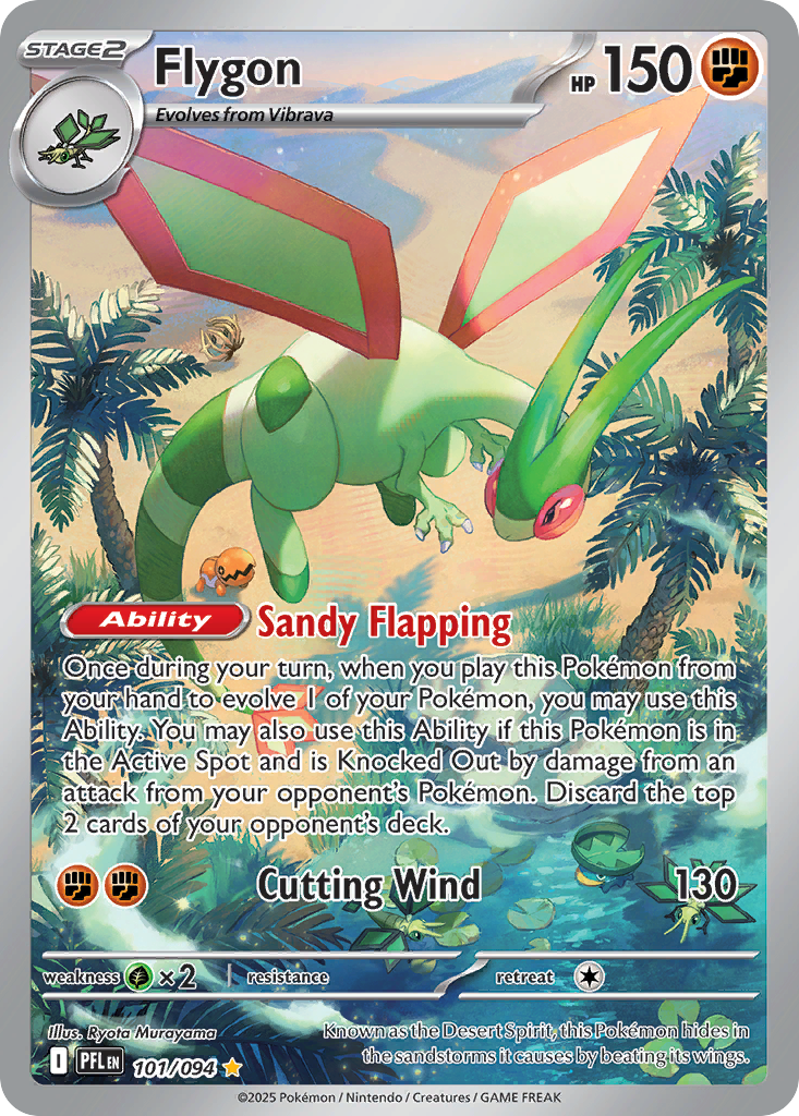 Flygon — ME02: Phantasmal Flames #101/094