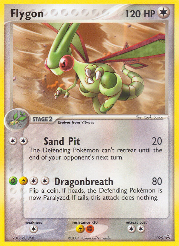 Flygon — Nintendo Promos #025