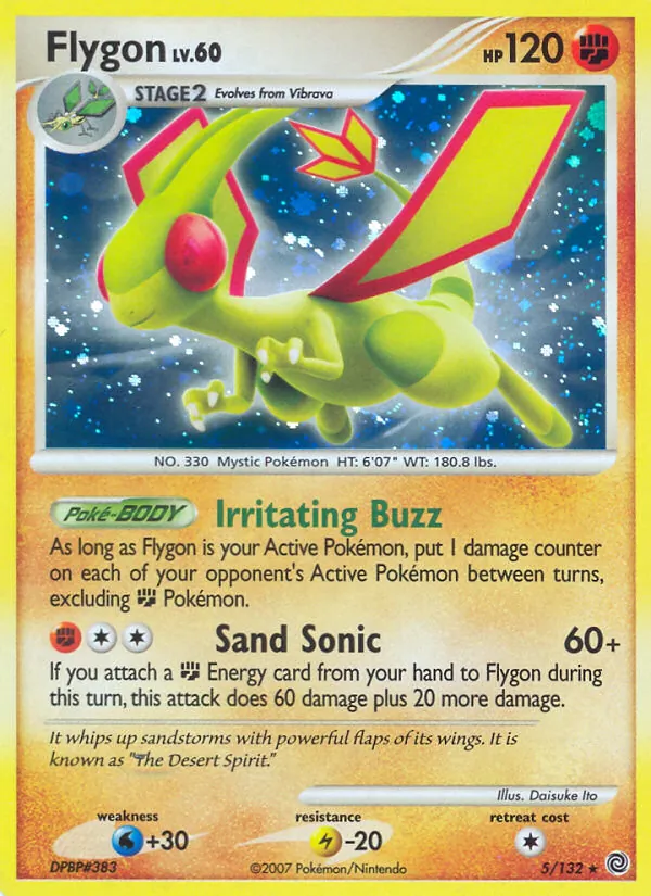 Flygon — Secret Wonders #5/132