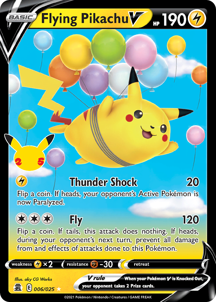 Flying Pikachu V — World Championship Decks #006/025