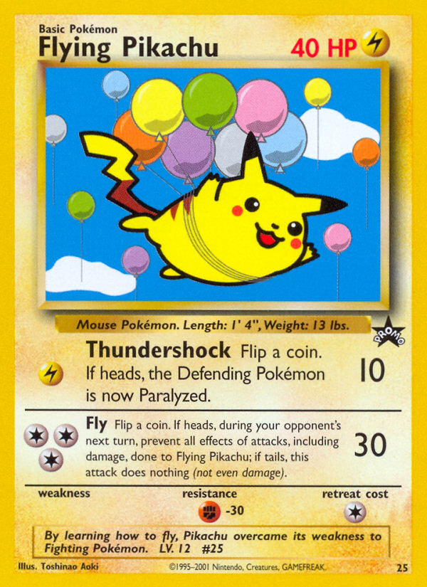 Flying Pikachu — WoTC Promo #25/53