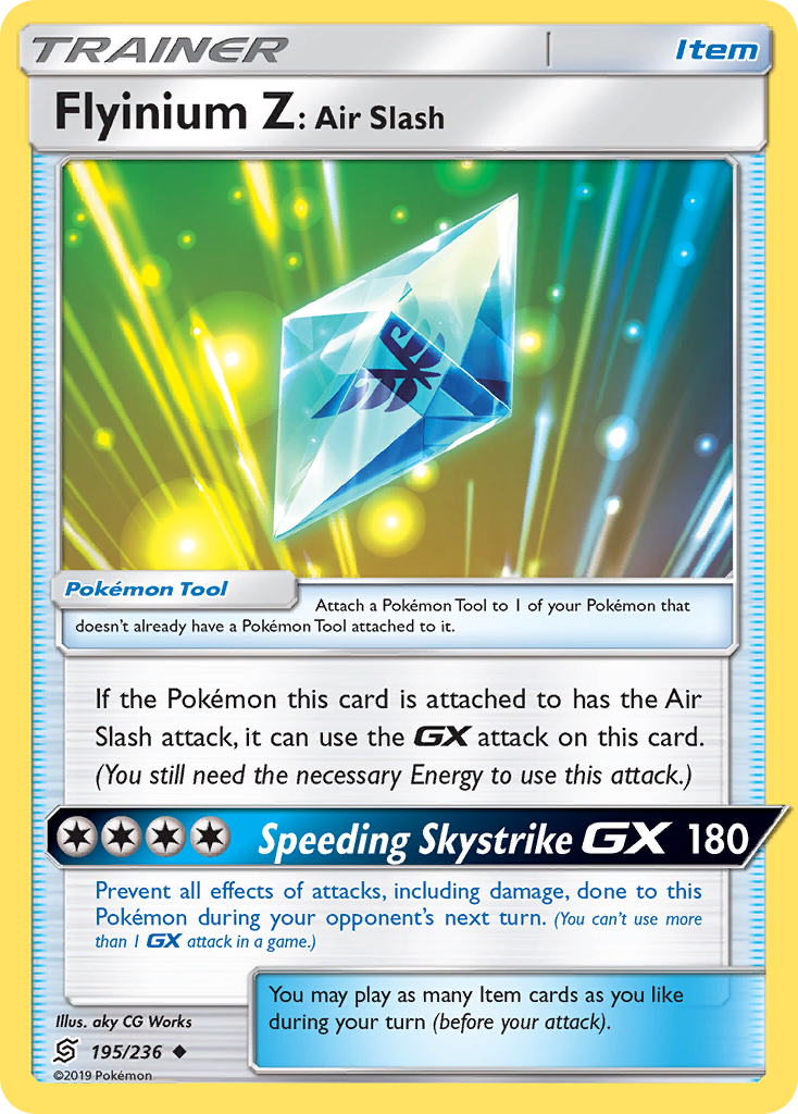 Flyinium Z: Air Slash — SM - Unified Minds #195/236