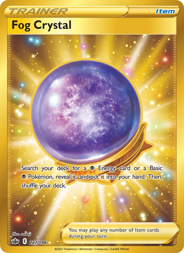 Fog Crystal (Secret) — SWSH06: Chilling Reign #227/198