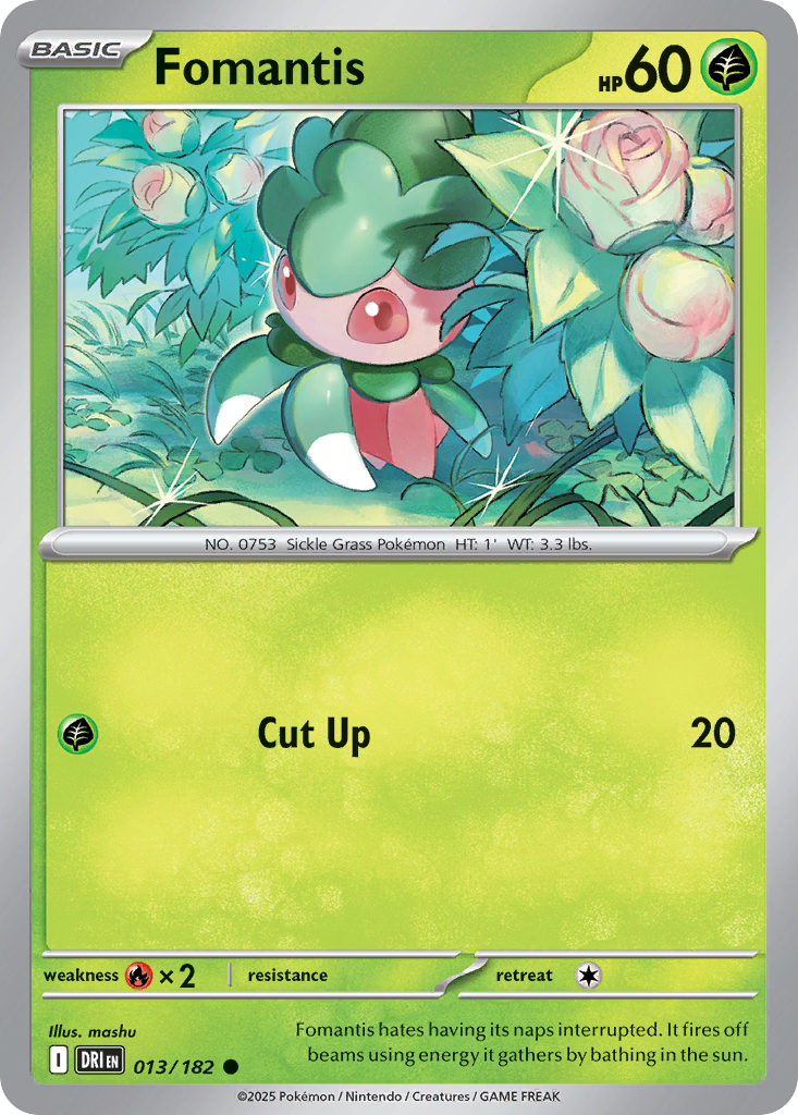 Fomantis — SV10: Destined Rivals #013/182