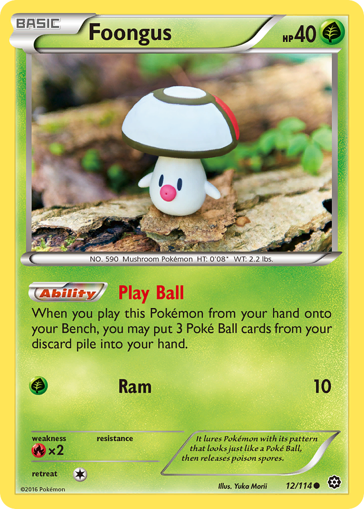 Foongus — XY - Steam Siege #12/114