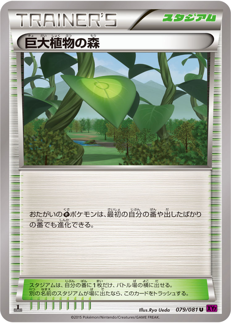 Forest of Giant Plants — XY7: Bandit Ring #079/081
