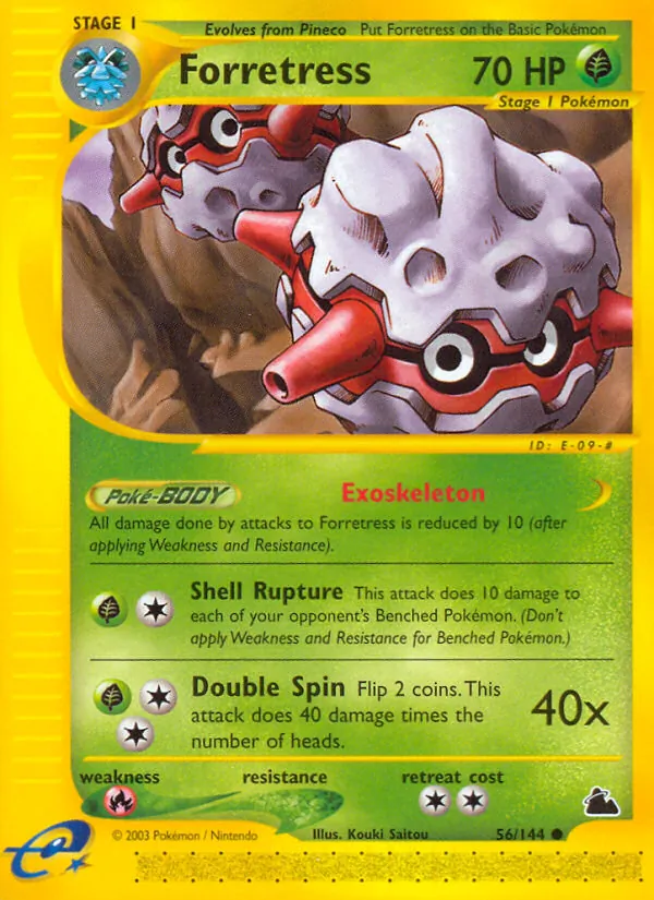 Forretress (56) — Skyridge #056/144