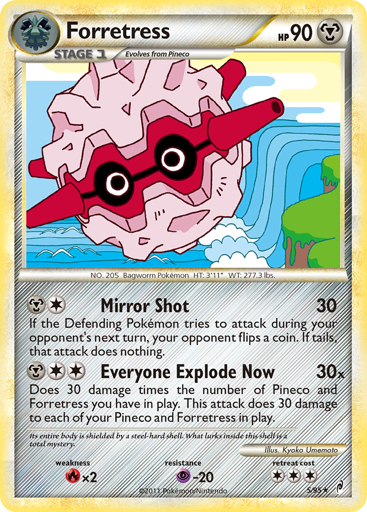 Forretress — Call of Legends #5/95