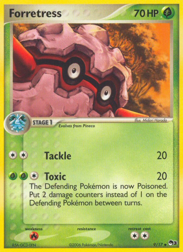 Forretress — POP Series 3 #009/017