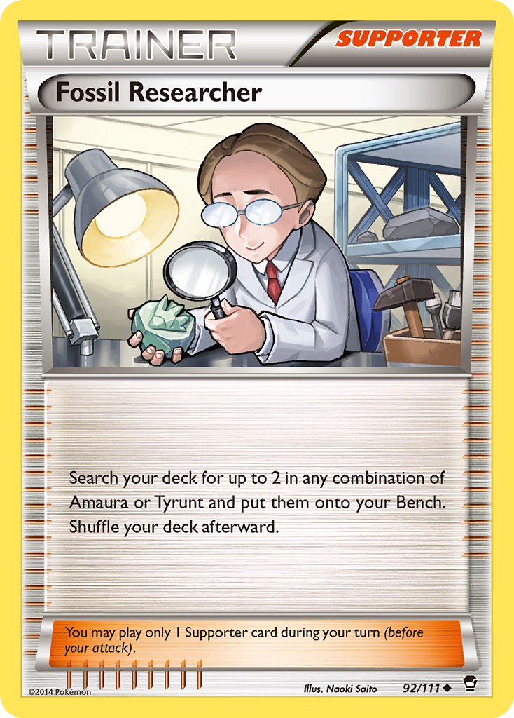 Fossil Researcher — Miscellaneous Cards & Products #092/111