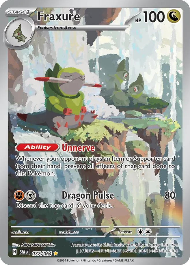 Fraxure — SV: Shrouded Fable #077/064