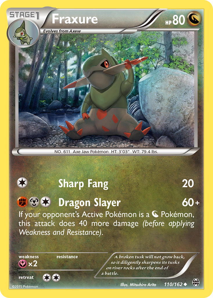 Fraxure — XY - BREAKthrough #110/162