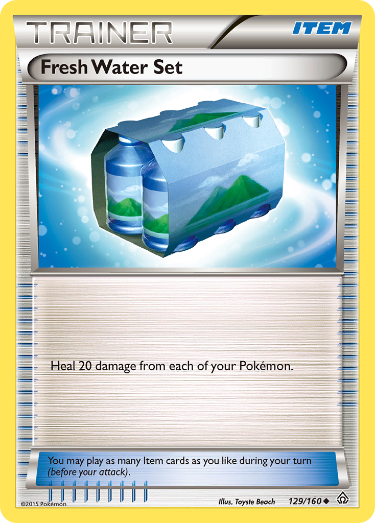 Fresh Water Set — XY - Primal Clash #129/160