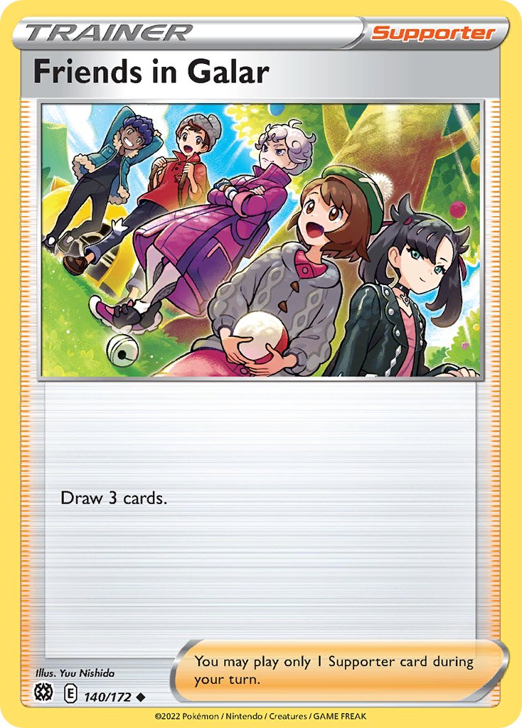 Friends in Galar — SWSH09: Brilliant Stars #140/172