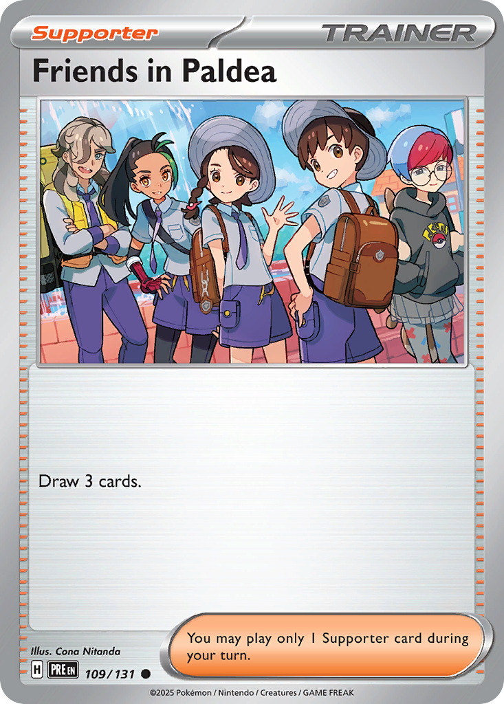 Friends in Paldea — SV: Prismatic Evolutions #109/131
